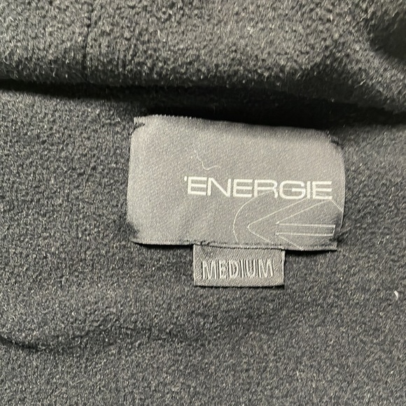 EXCELLENT CONDITION - ENERGIE HOODIE LINED WITH FLEECE ON THE INSIDE - Picture 4 of 9